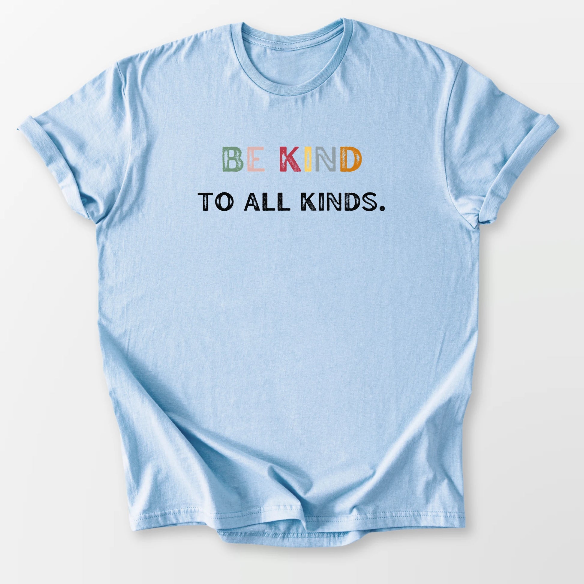 Be Kind Vintage Tee Light Blue T-Shirt