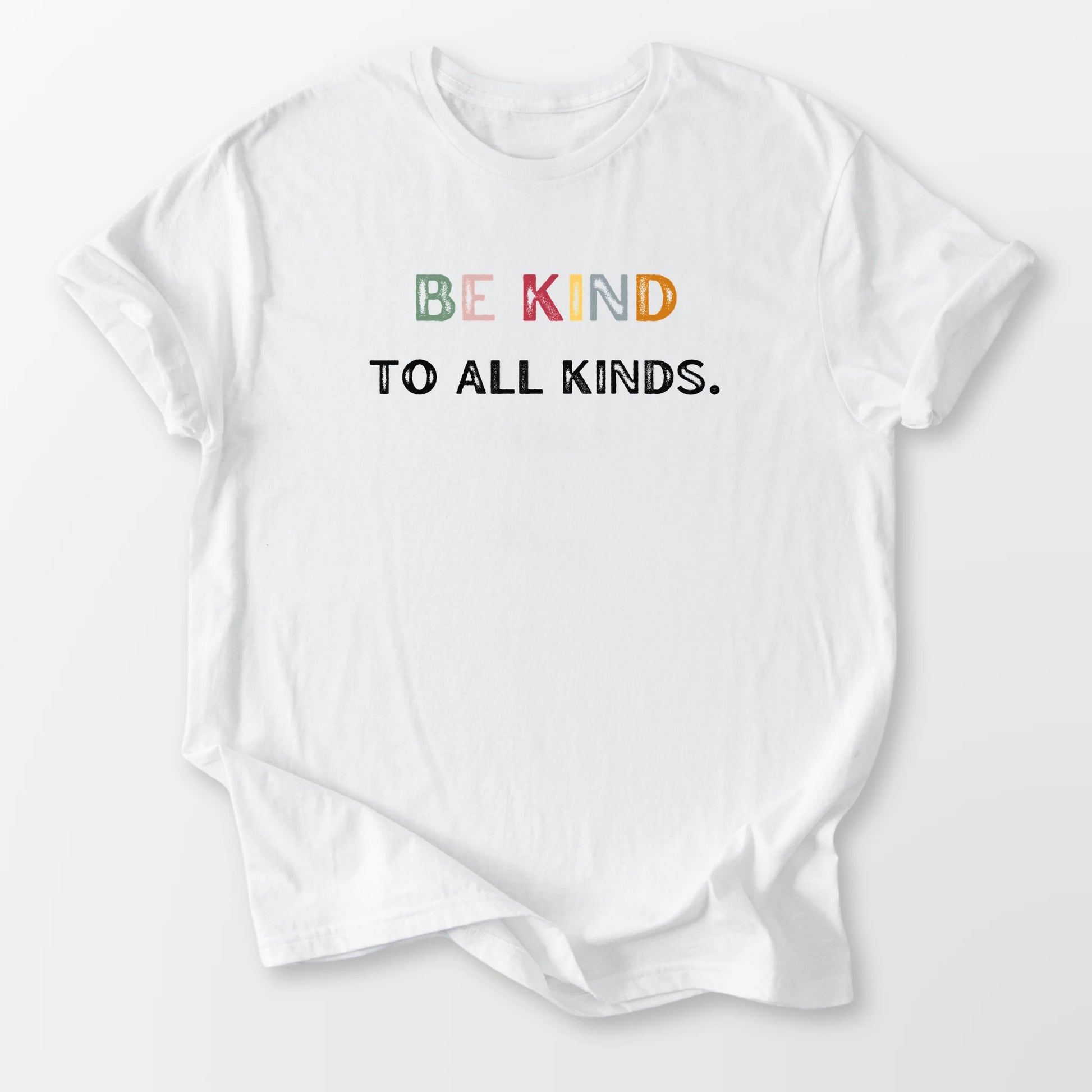 Be Kind Vintage Tee White T-Shirt