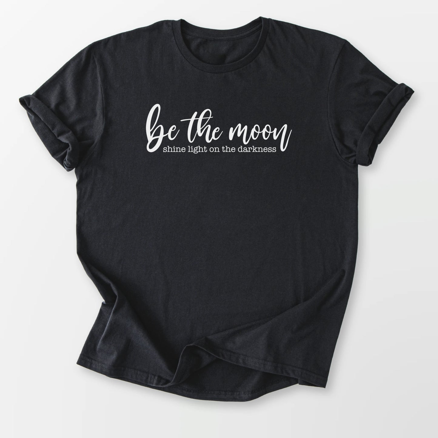 Be The Moon Tee Black T-Shirt