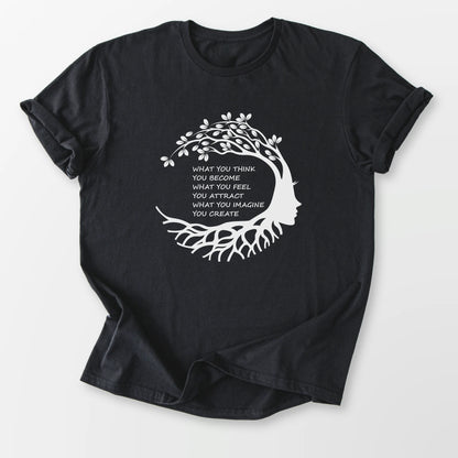 Become Attract Create Tee Black T-Shirt