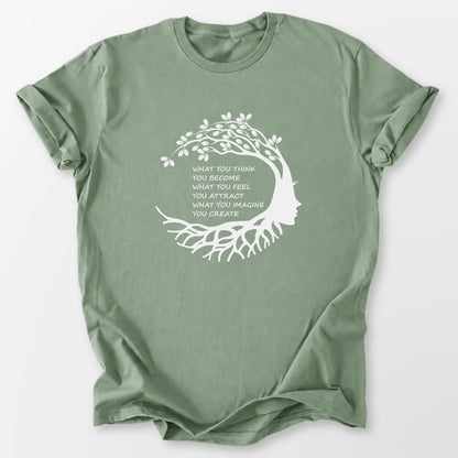 Become Attract Create Tee Sage T-Shirt