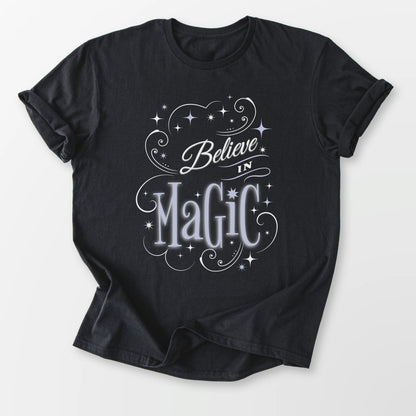 Believe in Magic Tee Black T-Shirt