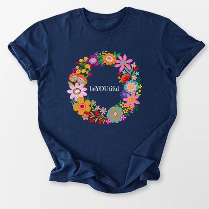 BeYOUtiful Tee Navy T-Shirt