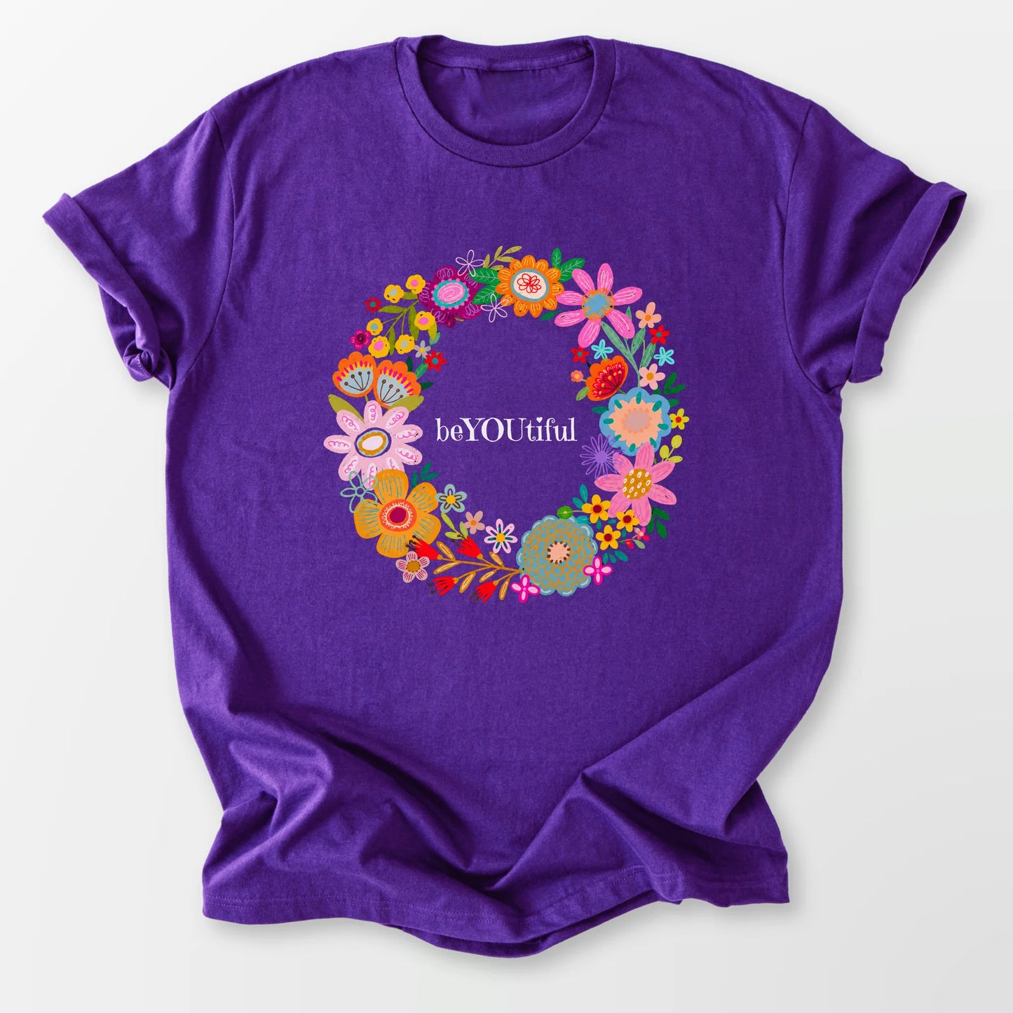 BeYOUtiful Tee Purple T-Shirt