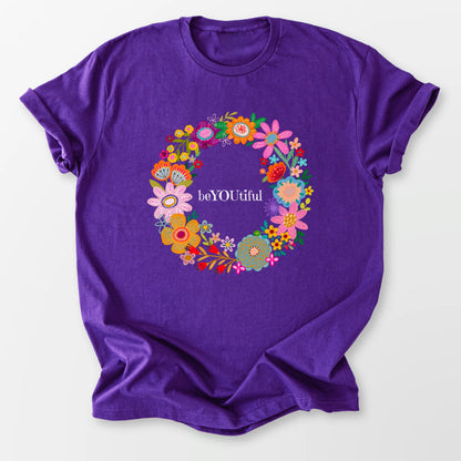 BeYOUtiful Tee Purple T-Shirt