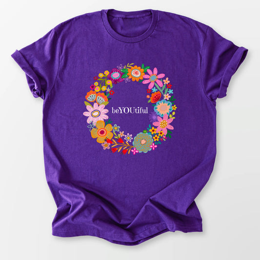 BeYOUtiful Tee Purple T-Shirt