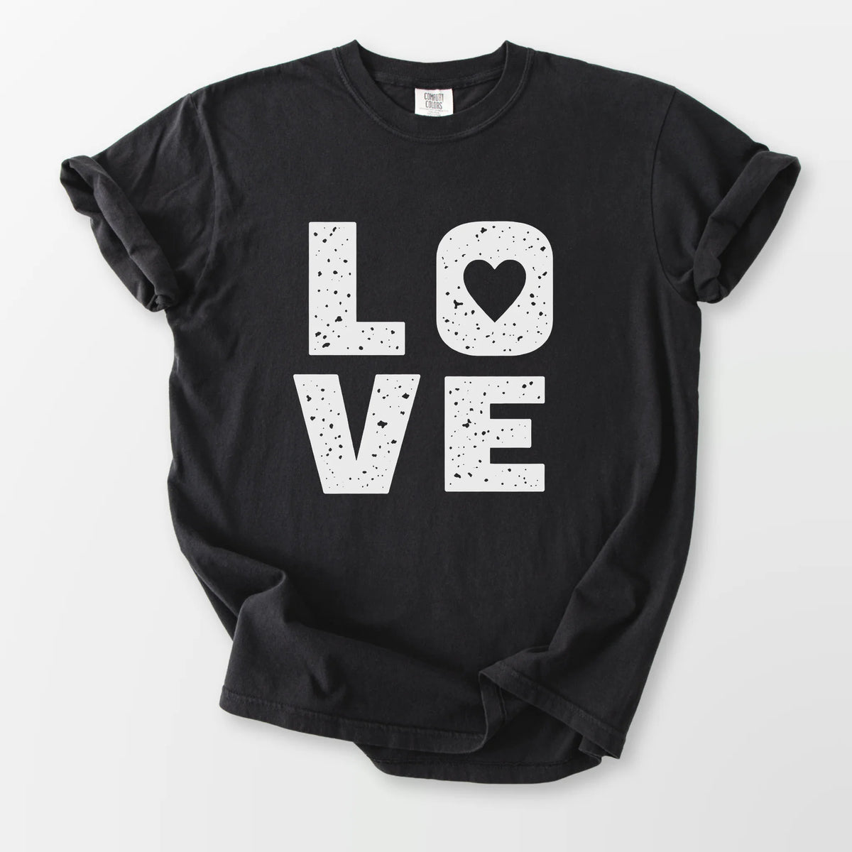 Big Love Comfort Tee Black T-Shirt