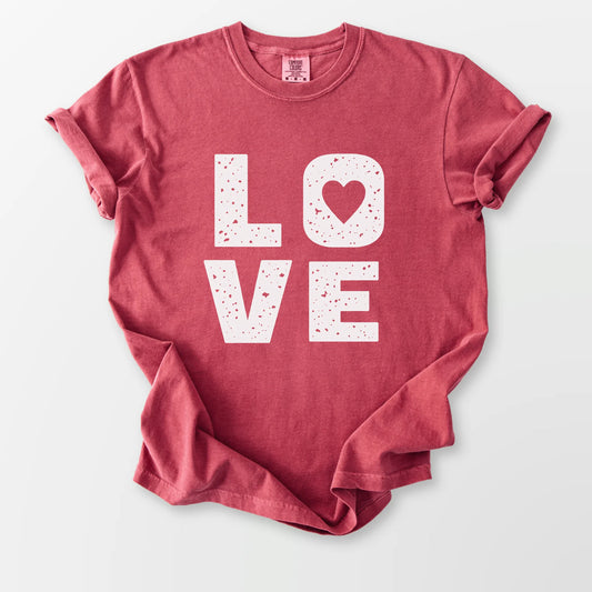 Big Love Comfort Tee Crimson T-Shirt
