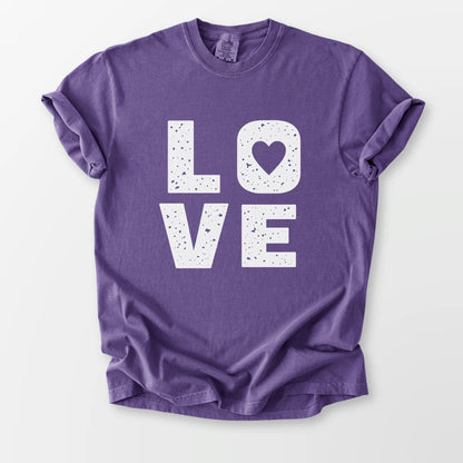 Big Love Comfort Tee Grape T-Shirt