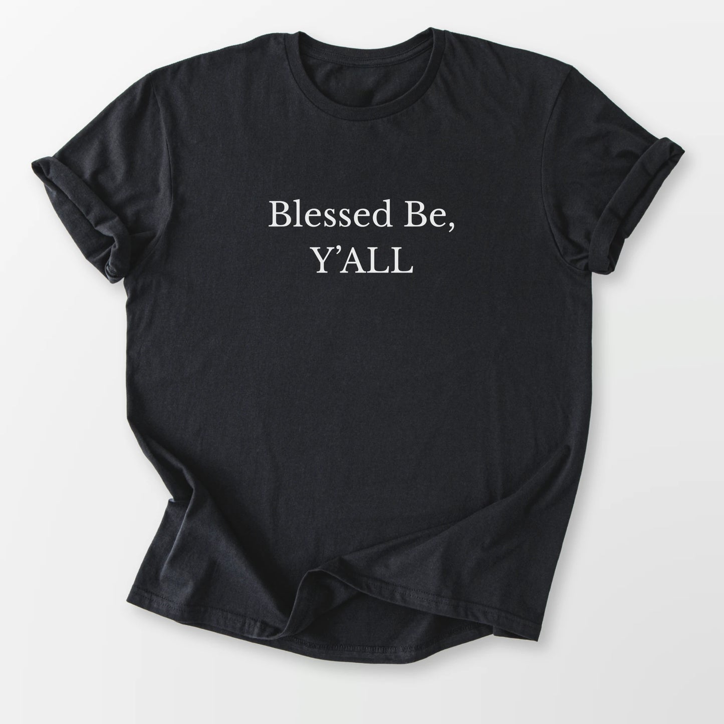 Blessed Be Y'all Tee Black T-Shirt