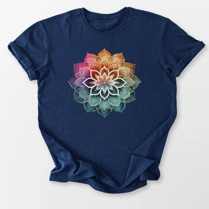 Boho Mandala Tee Navy T-Shirt