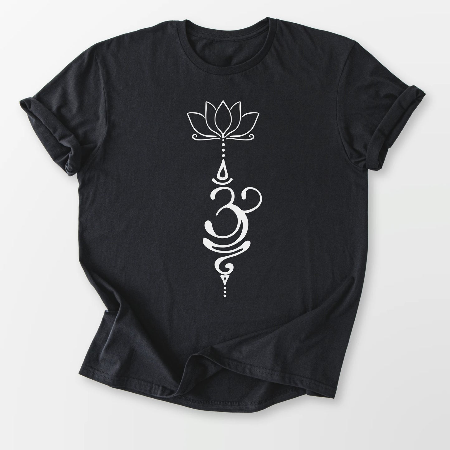 Breathe Lotus Tee Black T-Shirt