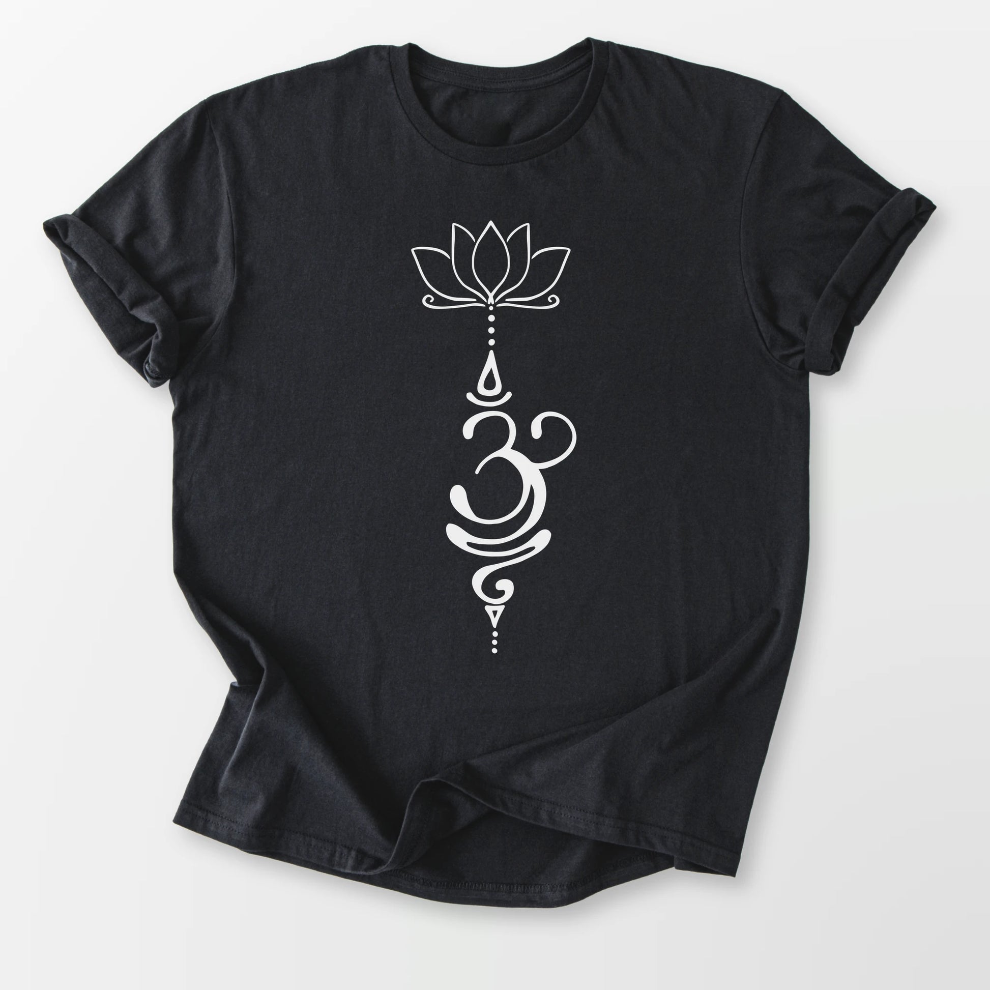 Breathe Lotus Tee Black T-Shirt