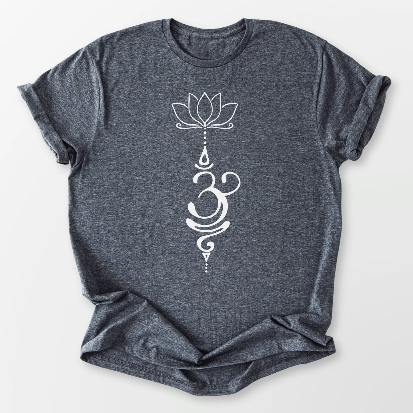 Breathe Lotus Tee Dark Heather Grey T-Shirt