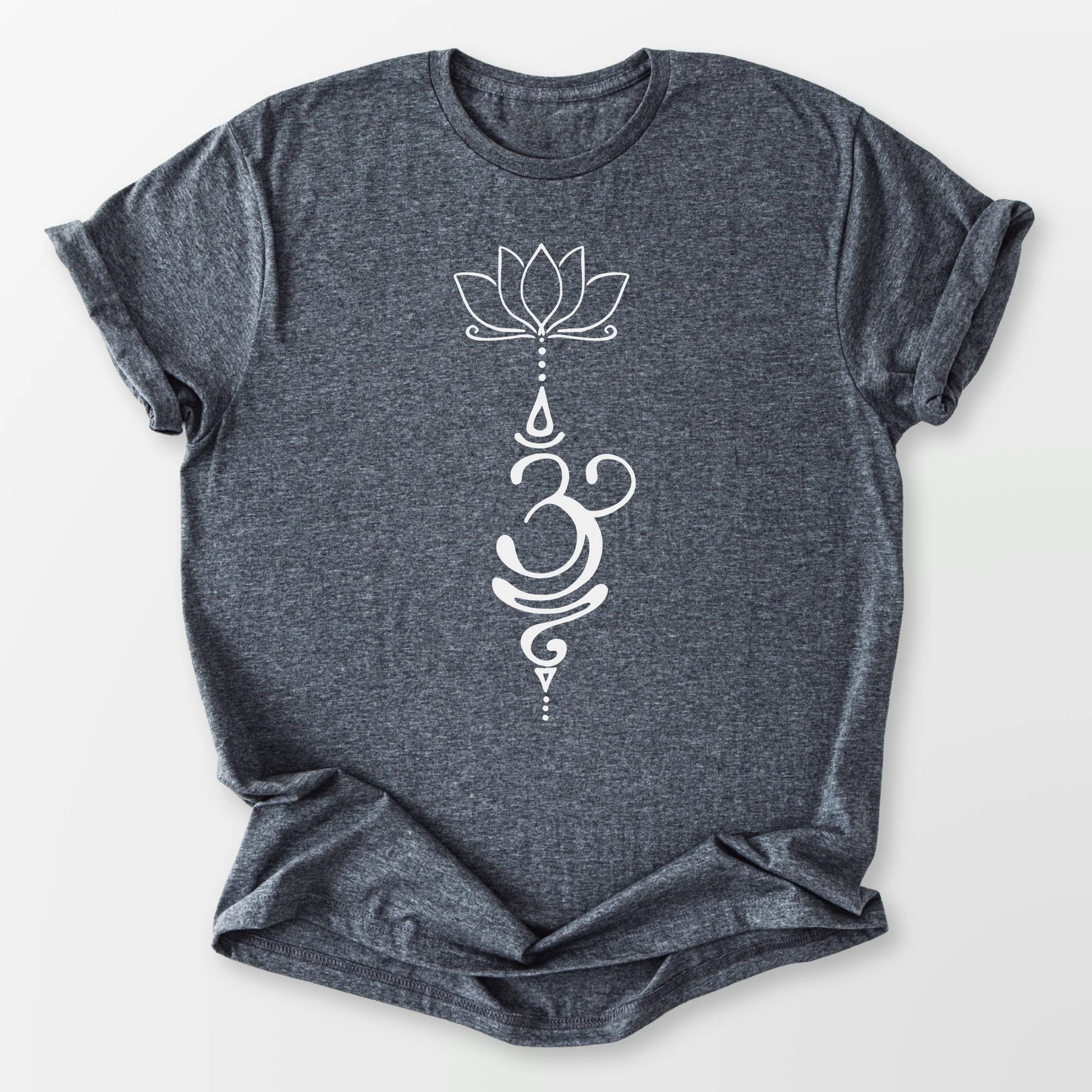 Breathe Lotus Tee Dark Heather Grey T-Shirt