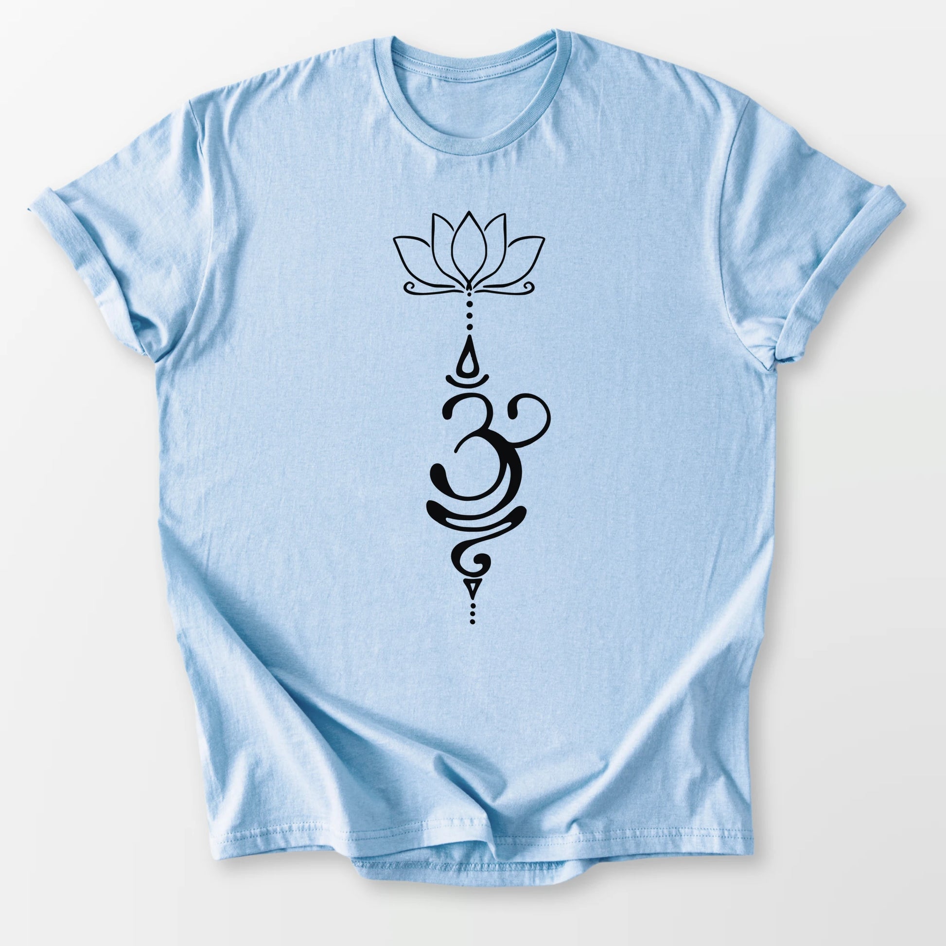 Breathe Lotus Tee Light Blue T-Shirt