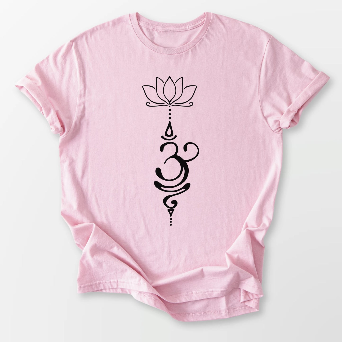 Breathe Lotus Tee Light Pink T-Shirt