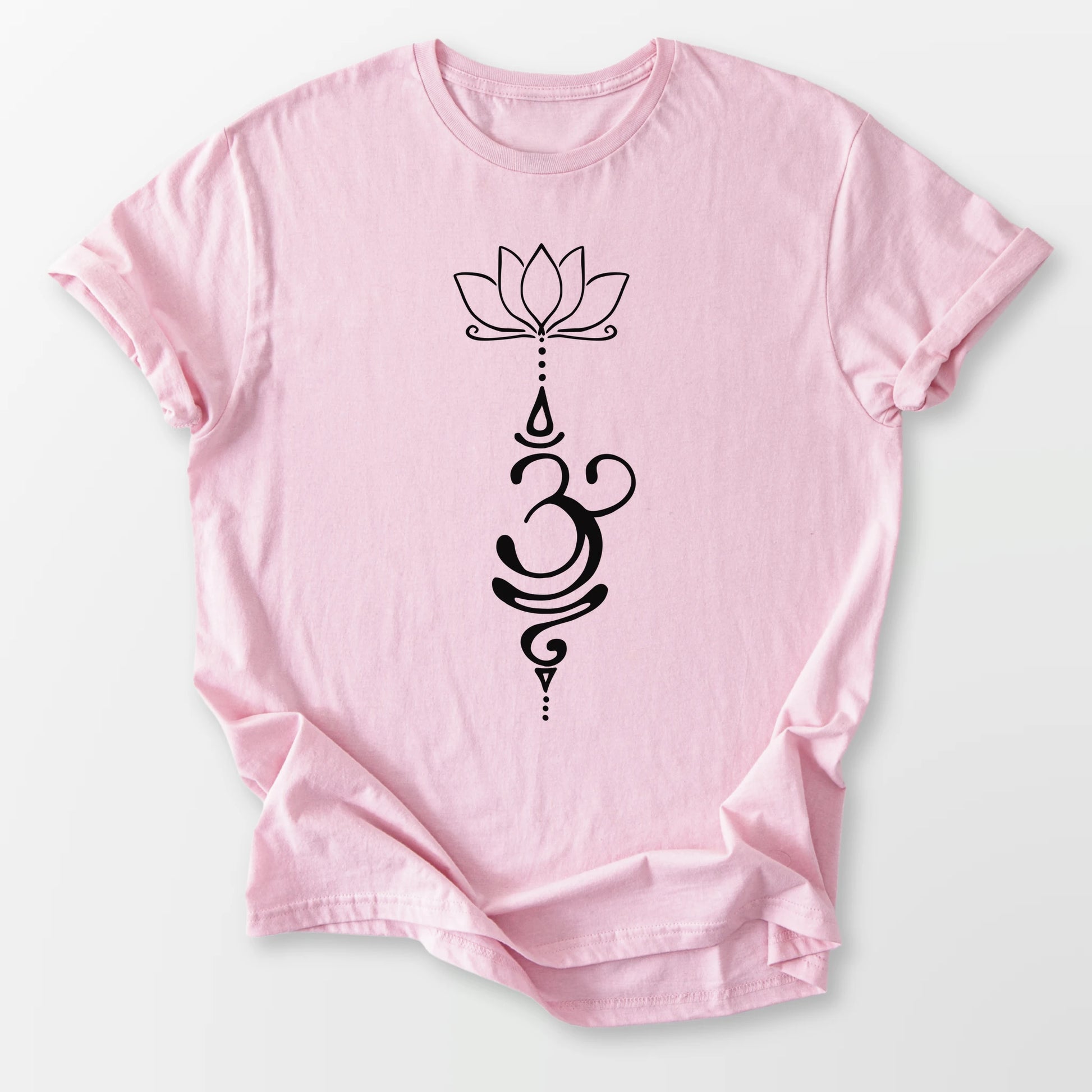 Breathe Lotus Tee Light Pink T-Shirt