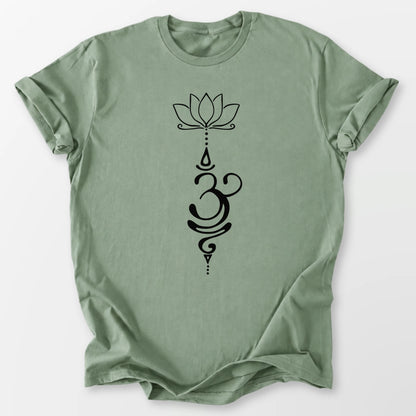 Breathe Lotus Tee Sage T-Shirt