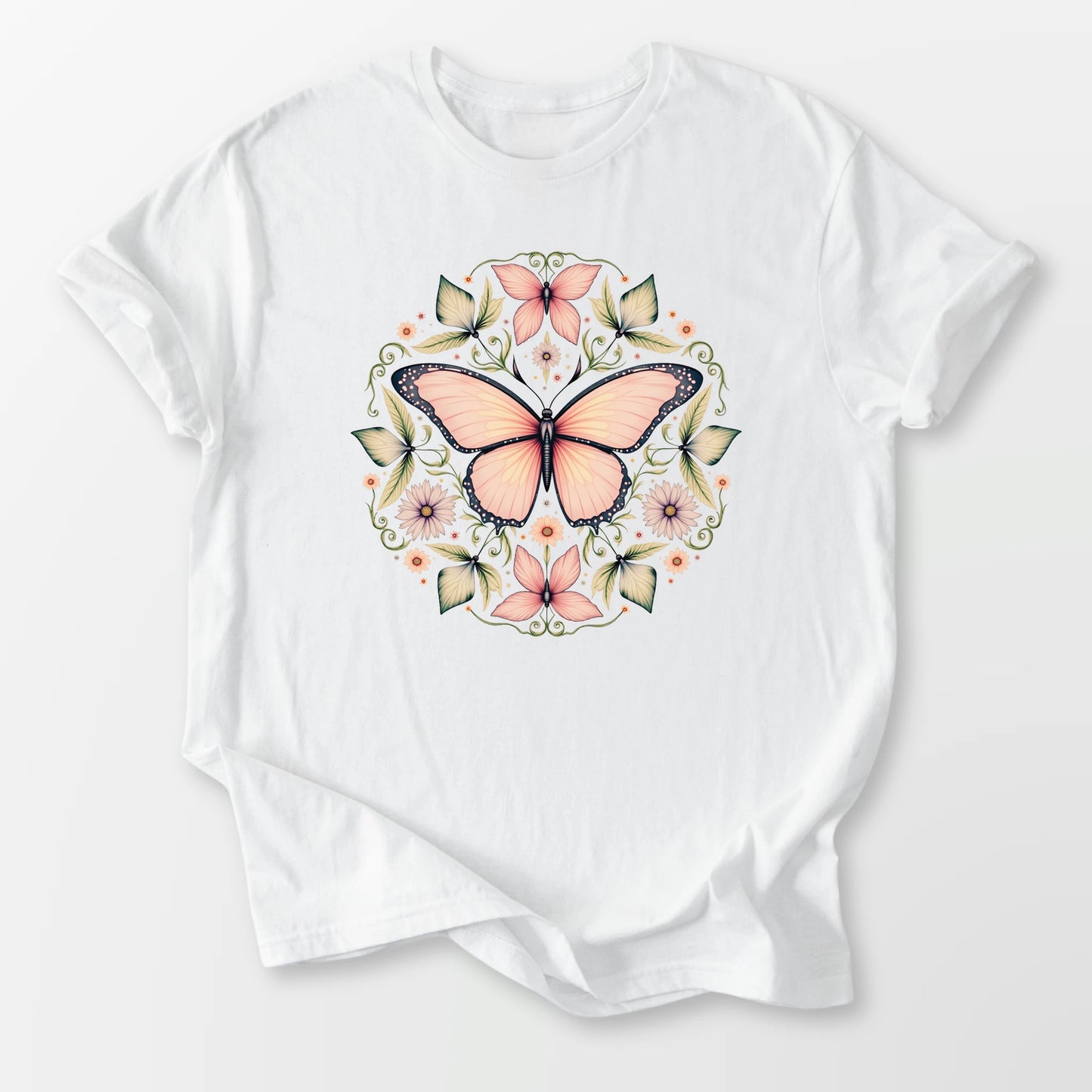 Butterfly Bliss Tee White T-Shirt
