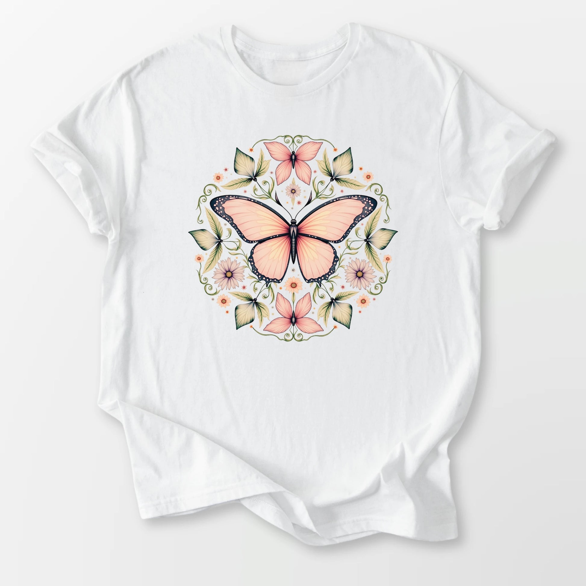 Butterfly Bliss Tee White T-Shirt