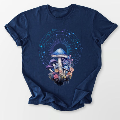 Celestial Fungi Tee Navy T-Shirt