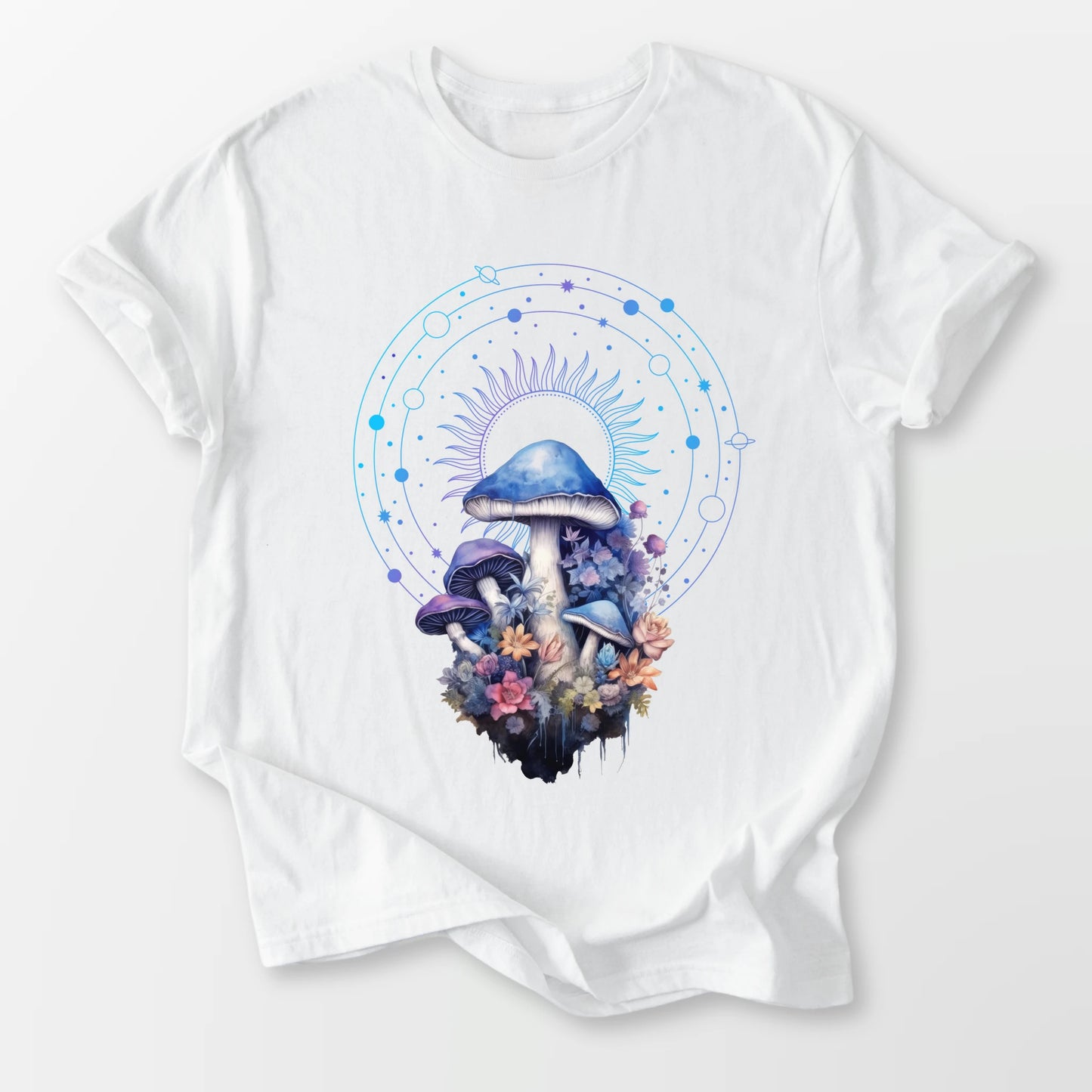 Celestial Fungi Tee White T-Shirt