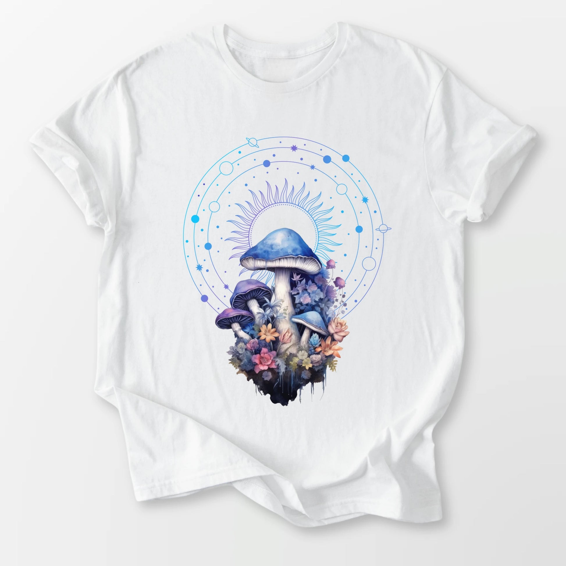 Celestial Fungi Tee White T-Shirt