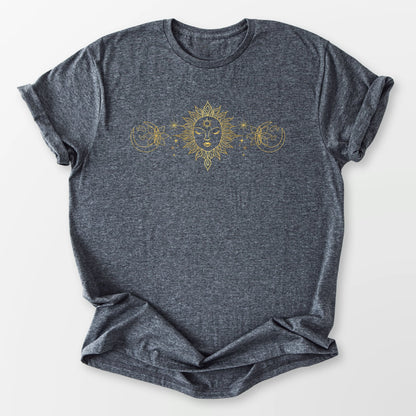 Celestial Harmony Tee Dark Heather Grey T-Shirt