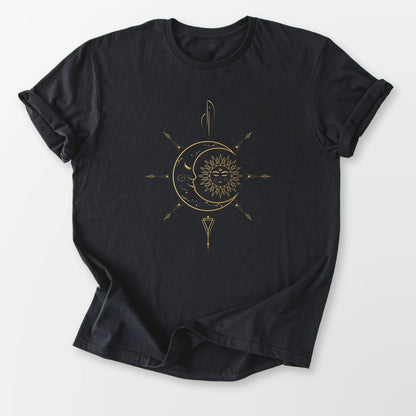 Celestial Symphony Tee Black T-Shirt