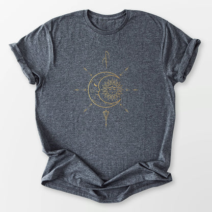 Celestial Symphony Tee Dark Heather Grey T-Shirt