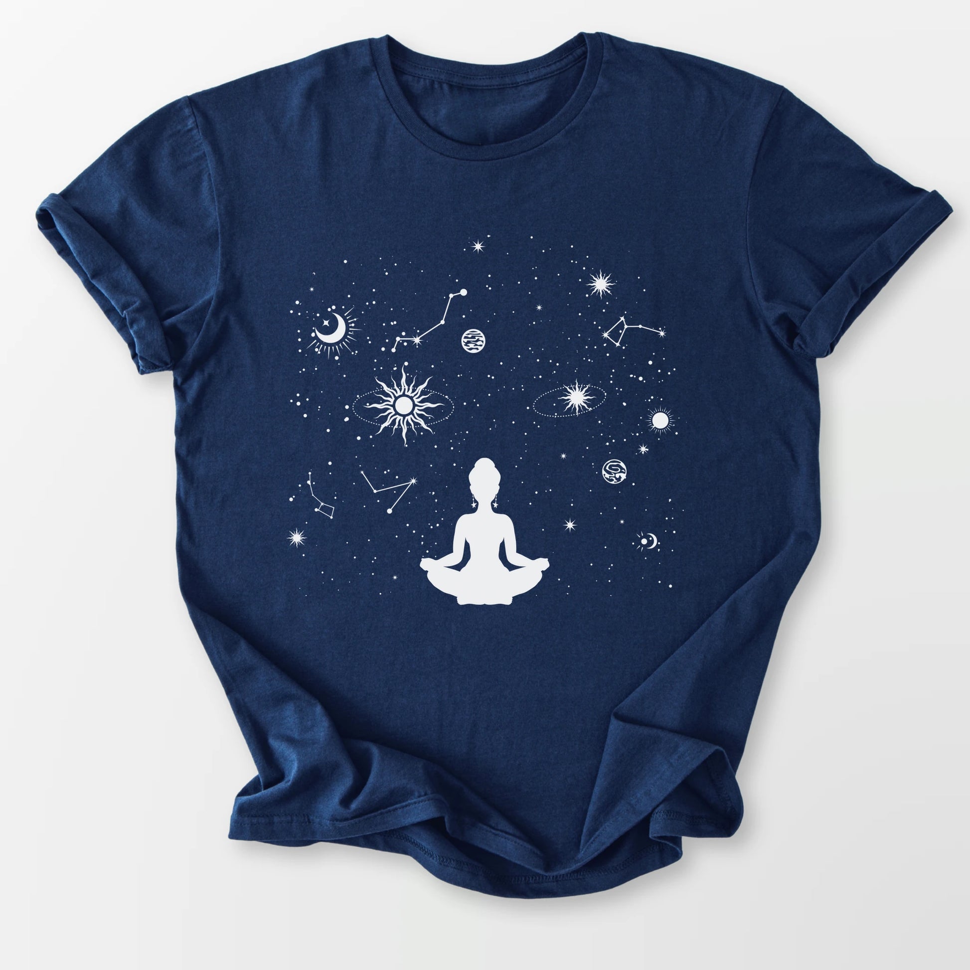 Celestial Yogi Tee Navy T-Shirt