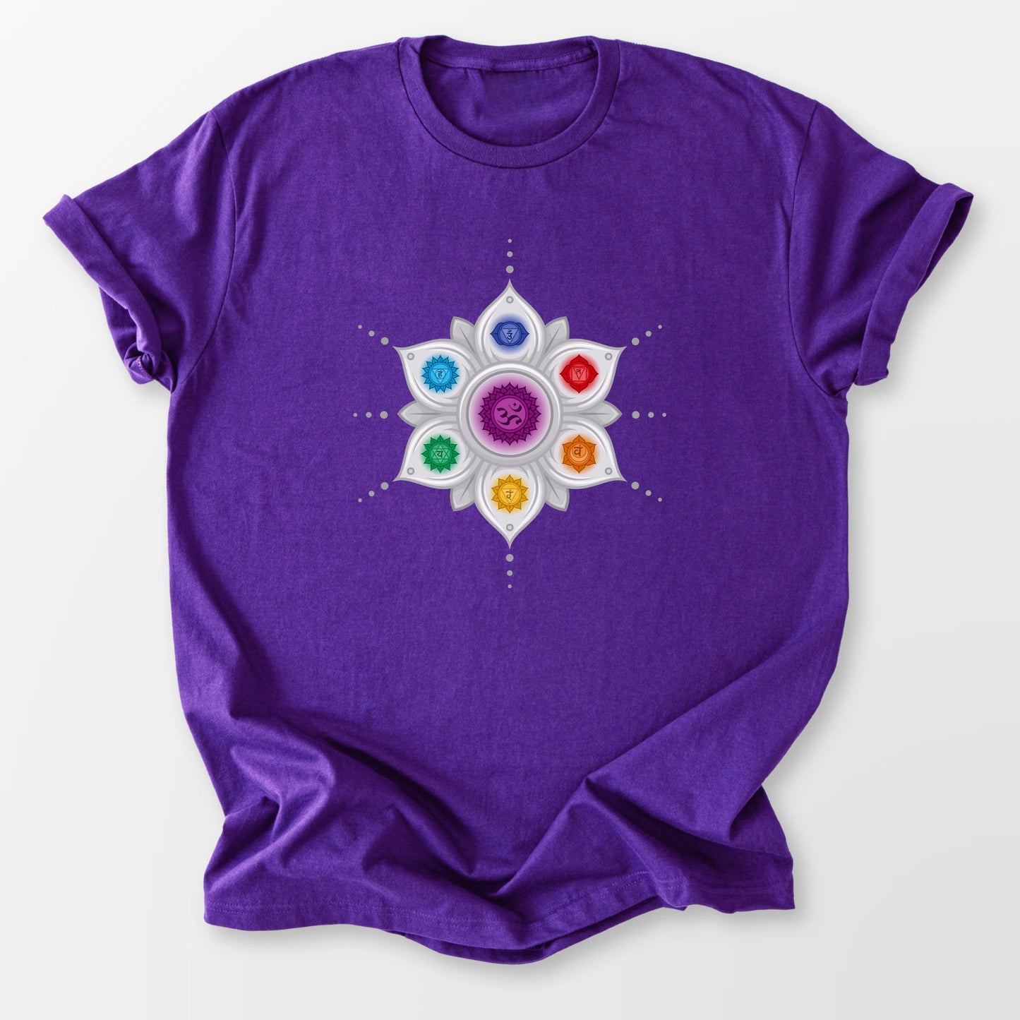Chakra Mandala Tee Purple T-Shirt
