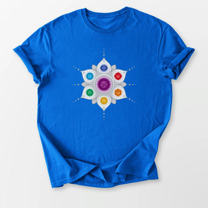 Chakra Mandala Tee Royal Blue T-Shirt