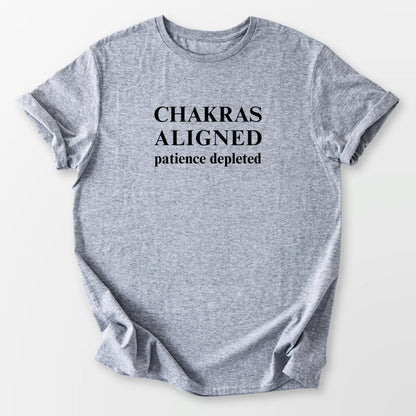Chakras Aligned Tee Sport Grey T-Shirt