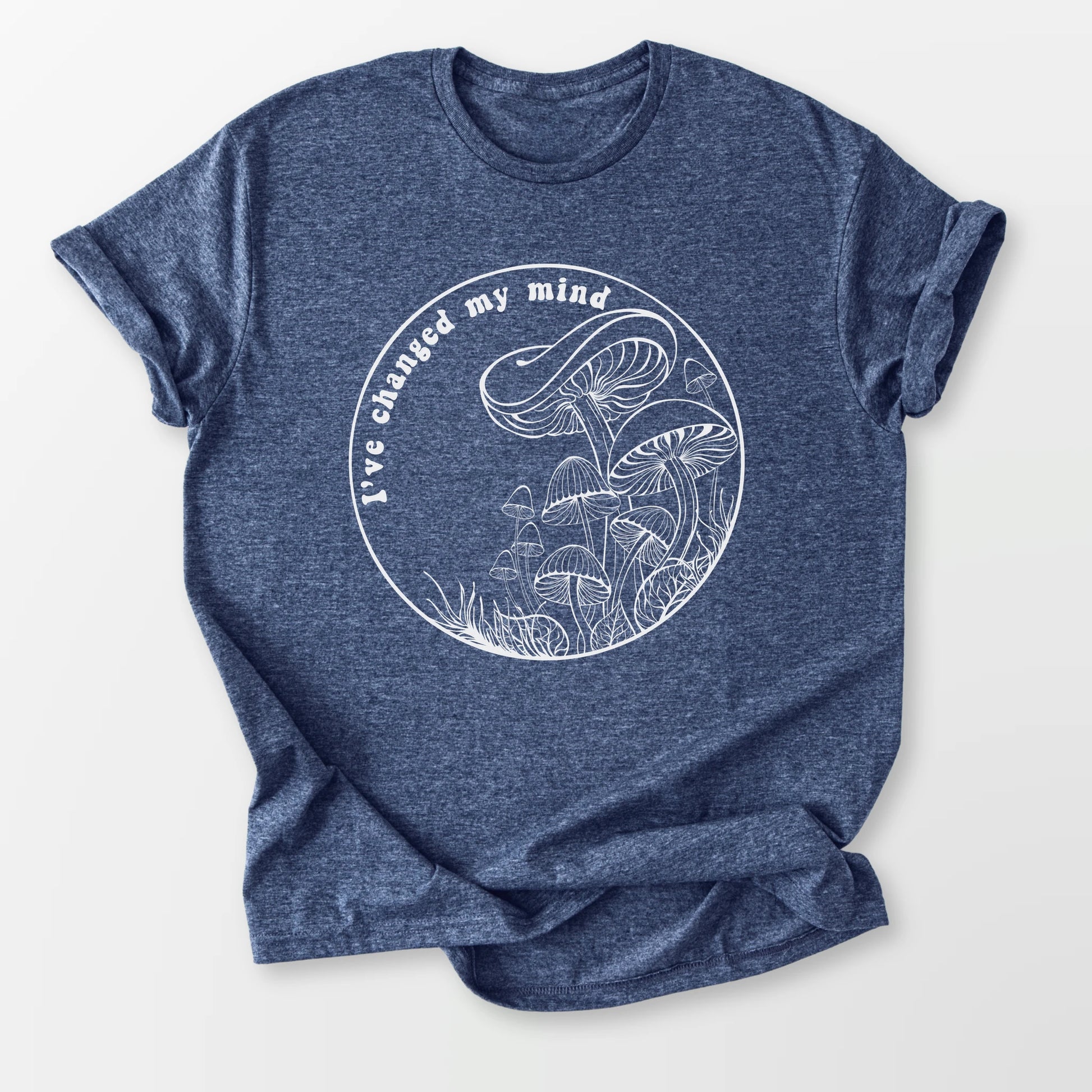 Changed My Mind Tee Heather Navy T-Shirt