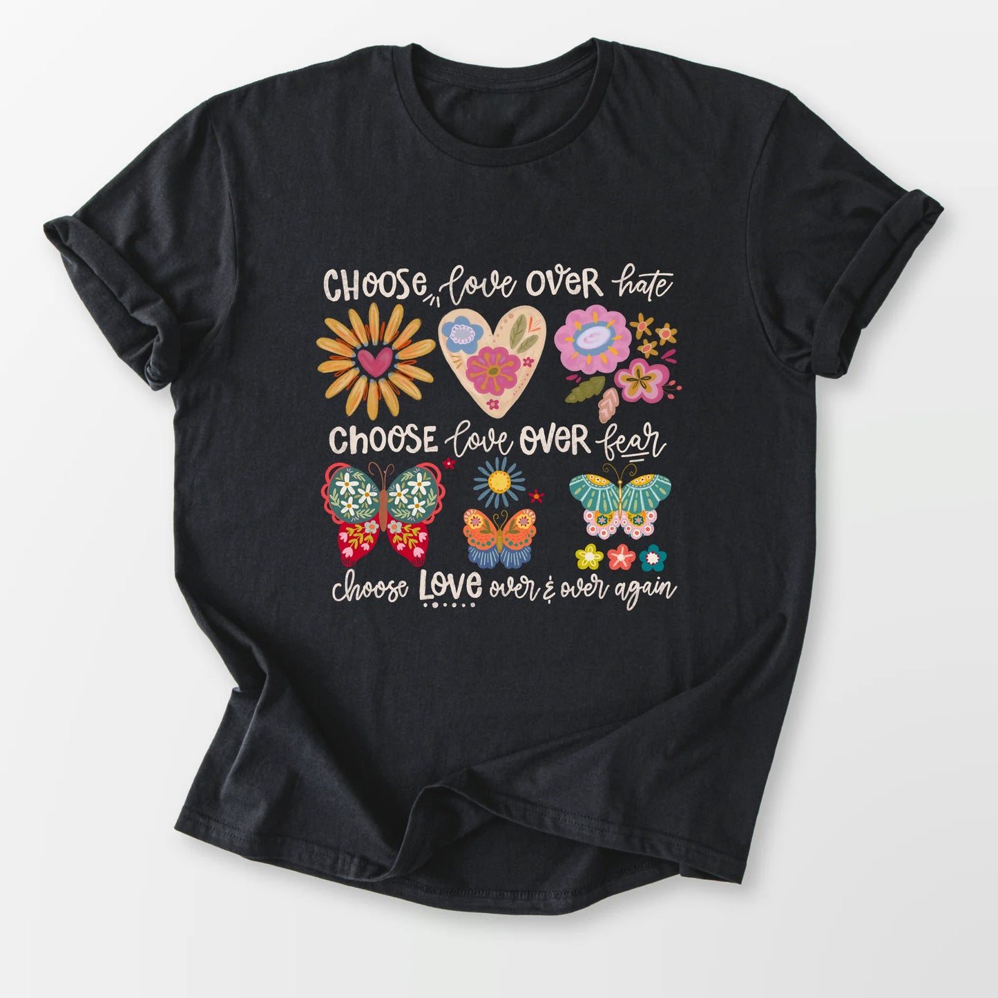 Choose Love Tee Black T-Shirt