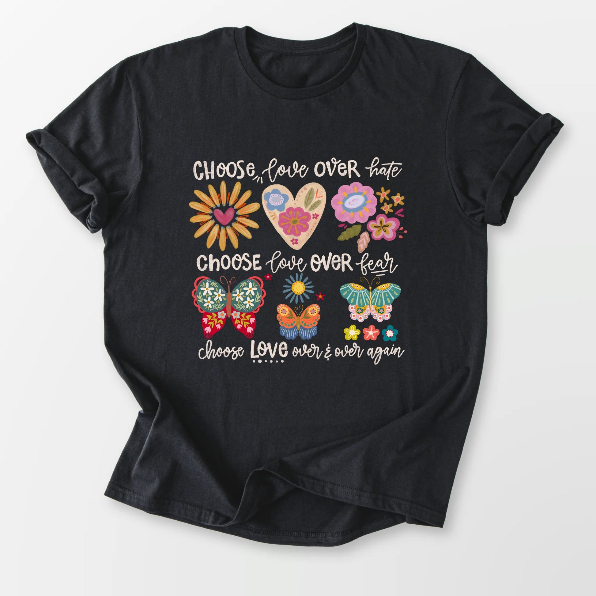 Choose Love Tee Black T-Shirt