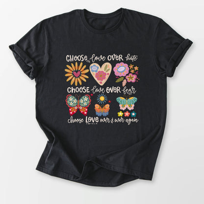 Choose Love Tee Black T-Shirt
