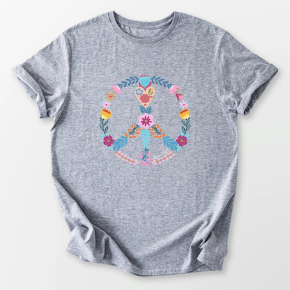 Choose Peace Tee Sport Grey T-Shirt