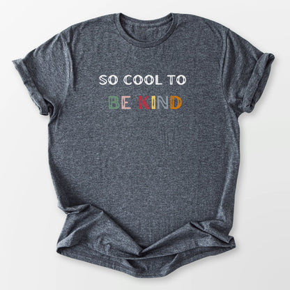 Cool to Be Kind Vintage Tee Dark Heather Grey T-Shirt