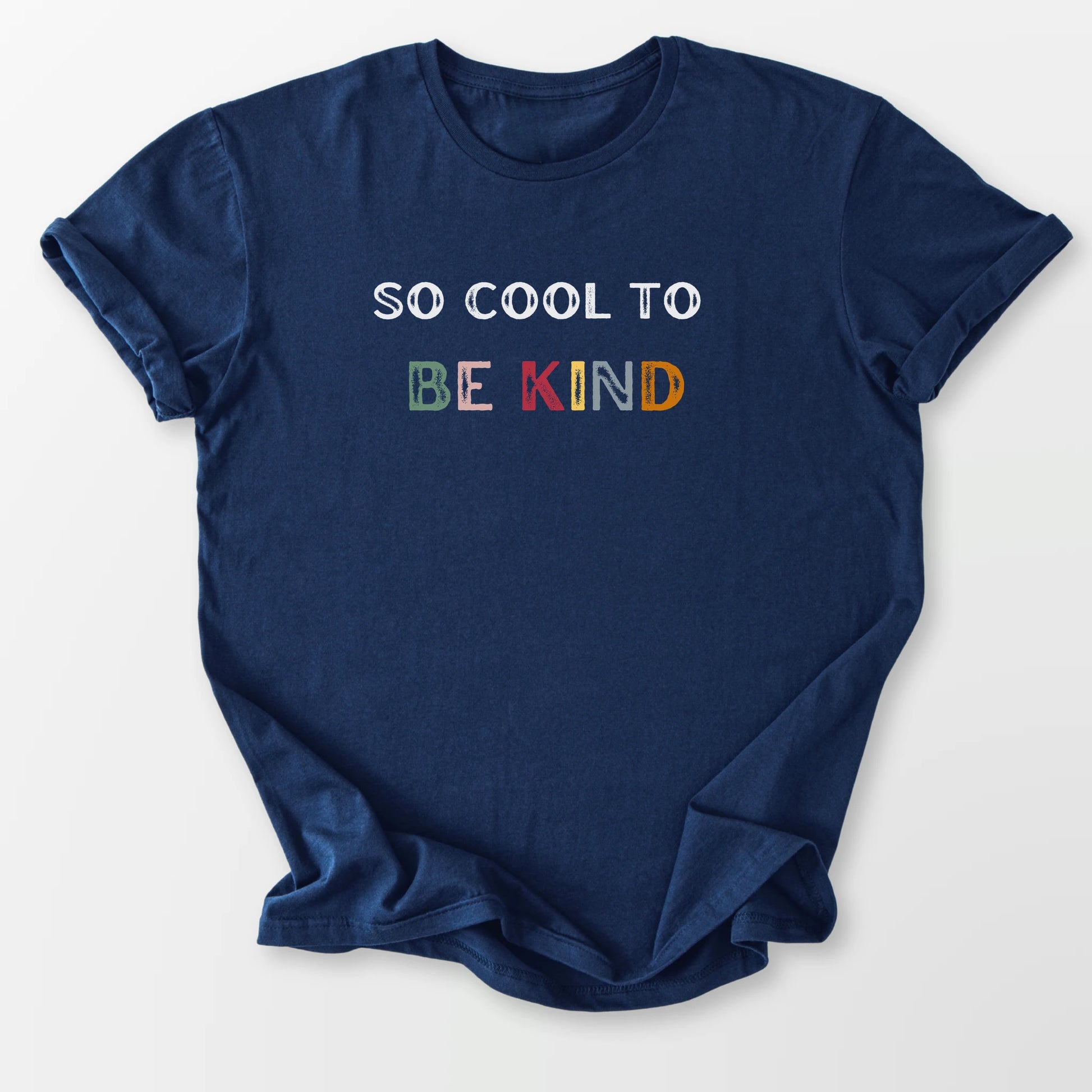 Cool to Be Kind Vintage Tee Navy T-Shirt