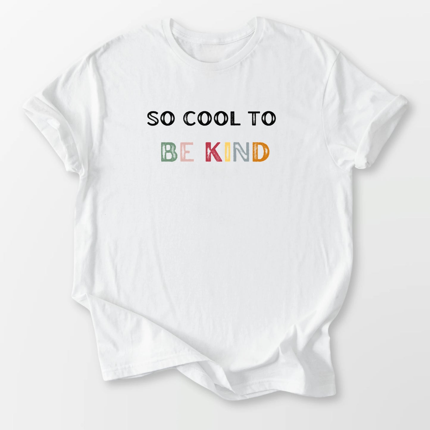 Cool to Be Kind Vintage Tee White T-Shirt