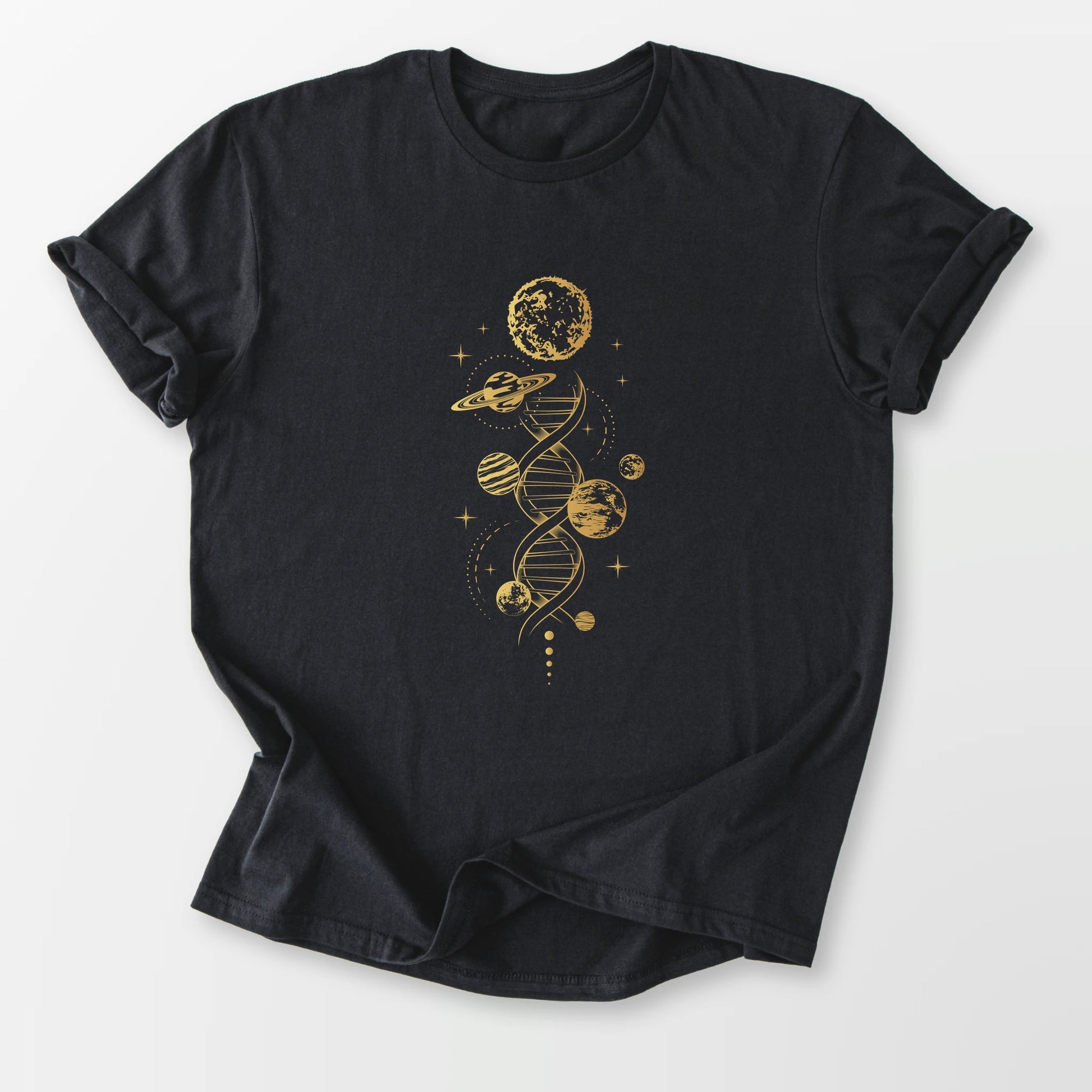 Cosmic DNA Tee Black T-Shirt