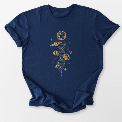 Cosmic DNA Tee Navy T-Shirt