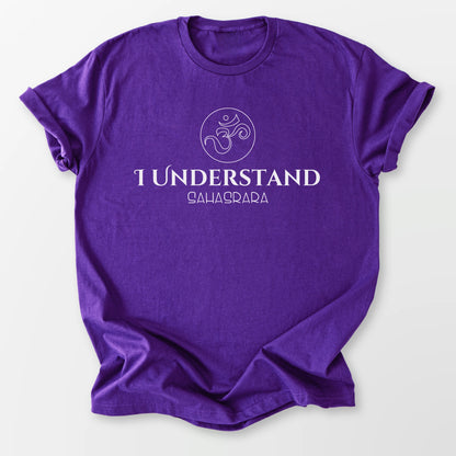 Crown Chakra Tee Purple T-Shirt