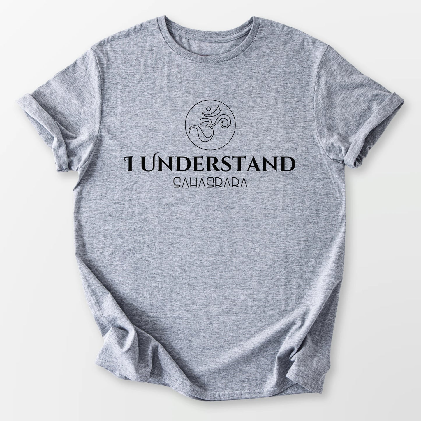 Crown Chakra Tee Sport Grey T-Shirt