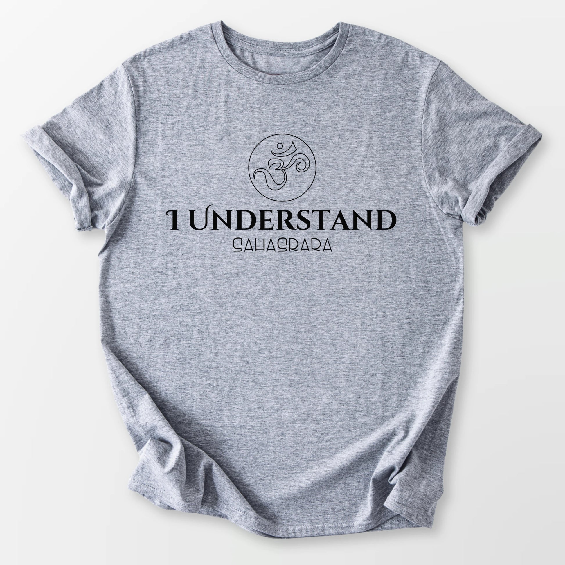 Crown Chakra Tee Sport Grey T-Shirt