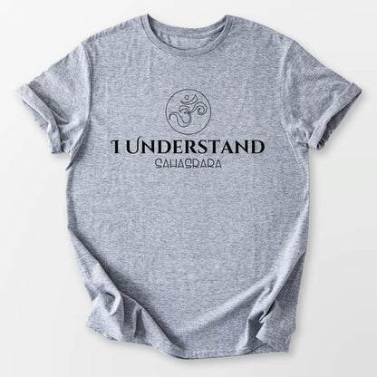 Crown Chakra Tee Sport Grey T-Shirt