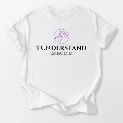 Crown Chakra Tee White T-Shirt
